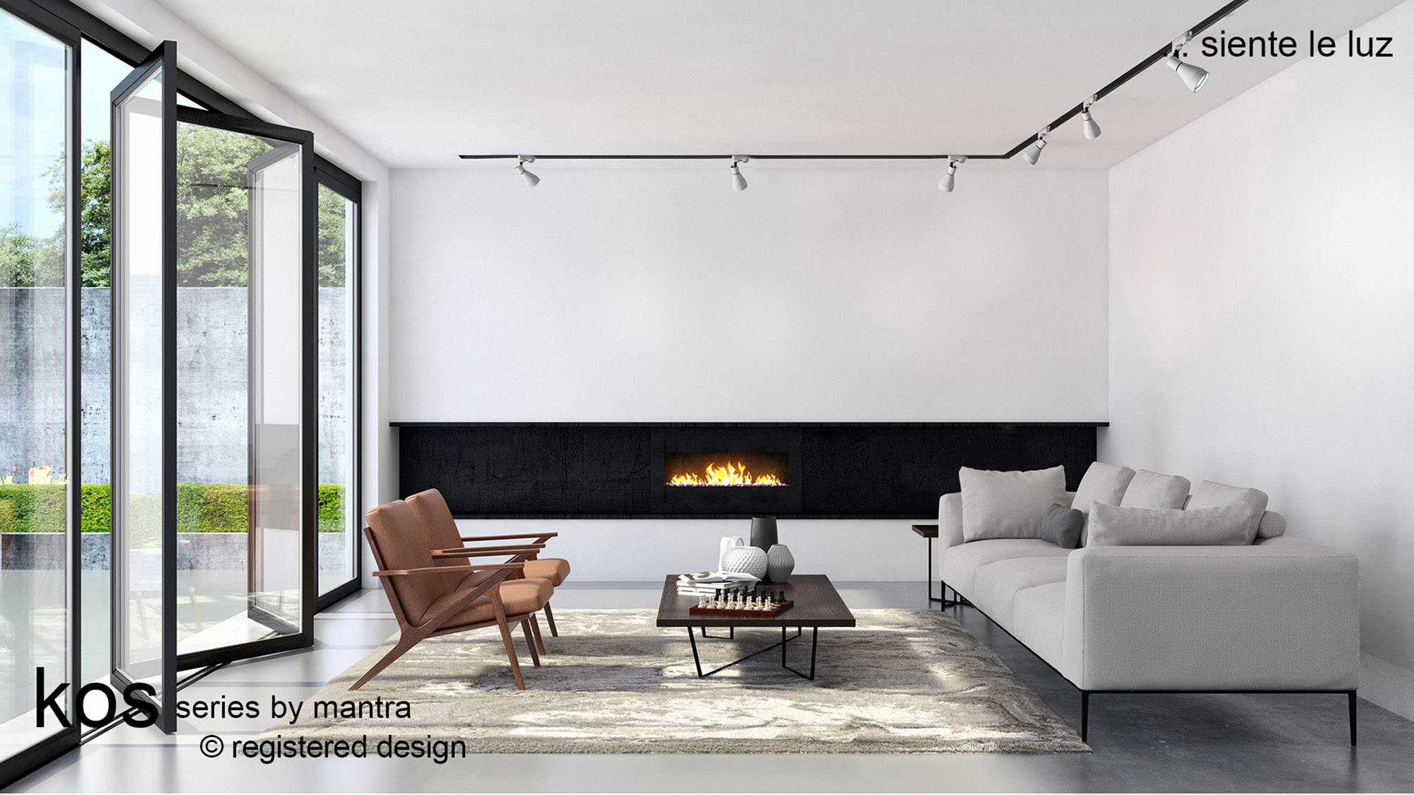 Kos GU10 Tracks Luminaires Mantra Fusion Track Fitting 11-15W Kos GU10 Tracks Luminaires Mantra Fusion Track Fitting 11-15W